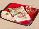 Làm bánh cuốn bằng chảo không dính