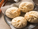 Bánh bao nhân kim chi