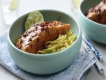 Mì cá hồi teriyaki kiểu Nhật độc đáo cho cơ thể khỏe mạnh