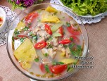 Canh dọc mùng nấu trai với dứa ngon mê mệt cả nhà đều thích