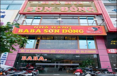 Nhà hàng Baba Sơn Đông