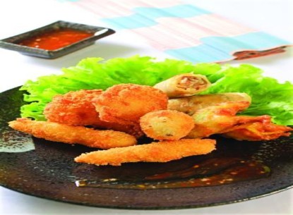 Chiên xù khai vị