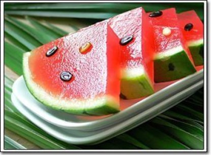 Thạch dưa hấu mát lạnh