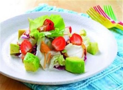 Salad bắp cải trái cây 