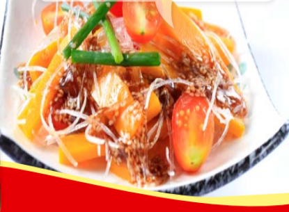 Salad bí đỏ trộn nước tương