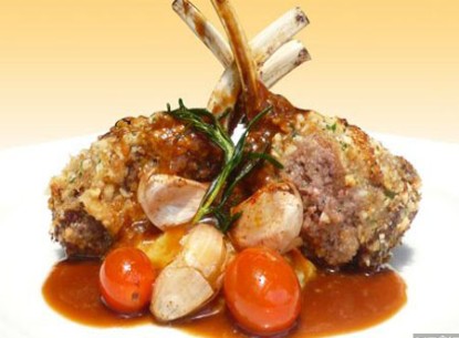 Sườn trừu nướng kiểu Âu