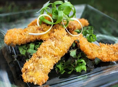 Nem thịt bò chiên xù