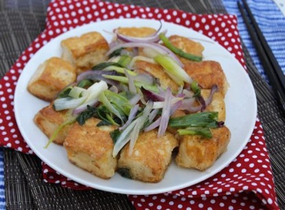 Đậu phụ rang muối