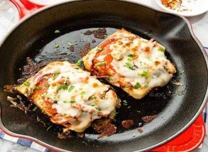 Pizza đậu phụ thơm ngon, lạ miệng