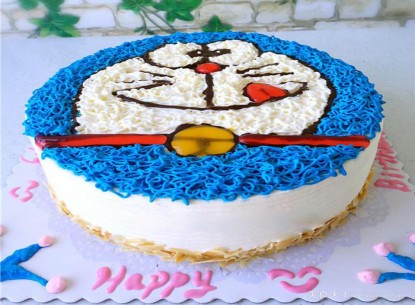 Bánh kem Doraemon cho bé thích thú 