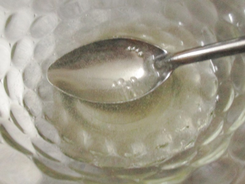 7.LÀM KEM: Bột gelatin ngâm với 30ml thìa canh...