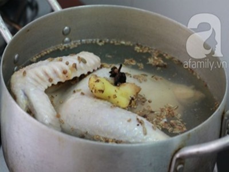 1.Gừng nướng chín, cạo vỏ. Làm tương tự...