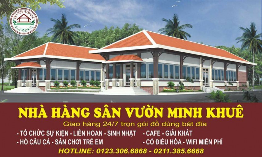 Nhà hàng sân vườn Minh Khuê