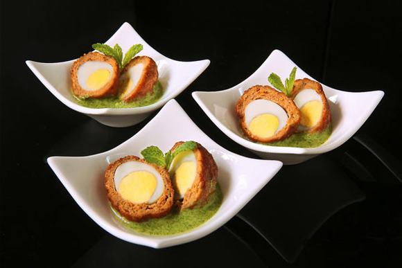Món Suvai Egg and Mince Mutton Koftas