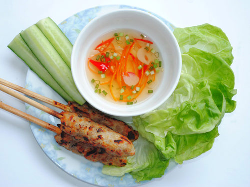 Nem lụi phố Đội Cấn 7 Nem lụi phố Đội Cấn 7