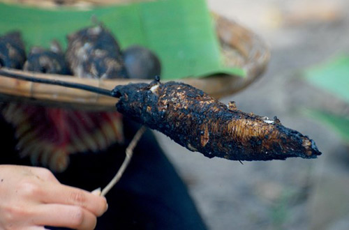 Cá lóc nướng trui