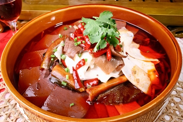 Tiết vịt trộn Phóc-môn
