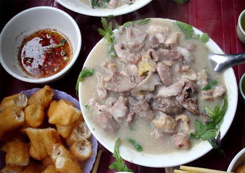 cháo lòng Ô quan chưởng