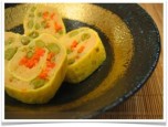 Chả cá cuộn trứng hấp