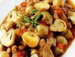 Thịt kho nấm rơm