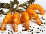 Tôm ram nước cốt dừa