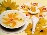Cháo trắng trứng muối