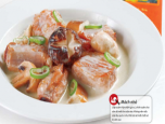 Sườn non nấu sữa