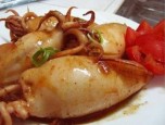Mực ống chiên nước mắm