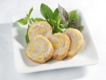 Cá thác lác cuộn trứng chiên