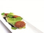 Hạt sen xốt salad