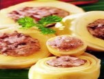 Măng nhồi thịt rán