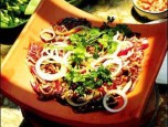 Bắp bò xốt cam