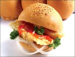 Burger cá cho bé