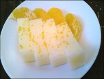 Rau câu hạnh nhân hương cam