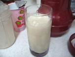 Sinh tố chuối mật ong