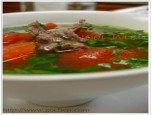 Canh cà chua thịt bò