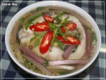 Canh súng nấu tương me