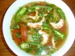 Tôm nấu canh chua