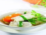 Canh bắp cải cuộn cá thác lác