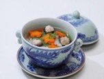 Mọc nấu rau quả