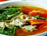 Canh mực chua ngọt