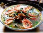 Canh riêu trai