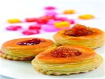 Bánh puff pastry mứt trái cây