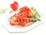 Đậu phụ dồn thịt xốt cà chua