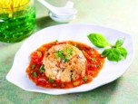Đậu phụ hấp xốt cà