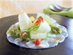 Sò điệp carpaccio