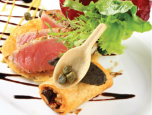 Cá ngừ xốt dầu giấm chanh dây