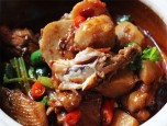 Gà hầm khoai sọ