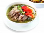 Canh dưa cải bắp bò
