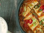 Lẩu kimchi nóng hổi